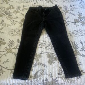 Denim black skinny jeans